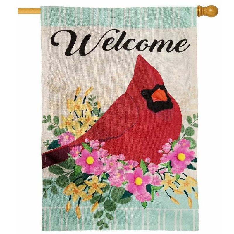 Spring Cardinal House Flag